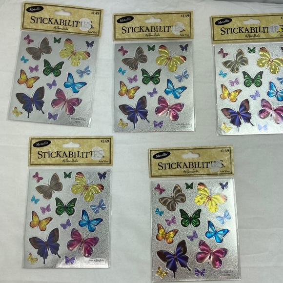 Butterfly Stickers | Scrapbook Stickers | Over 400 Stickers | Wedding Stickers - Picture 10 of 16